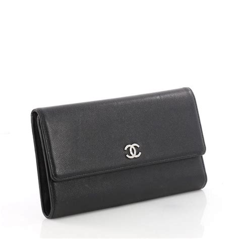 chanel bi fold caviar wallet ราคา|Chanel Trifold Caviar Wallet .